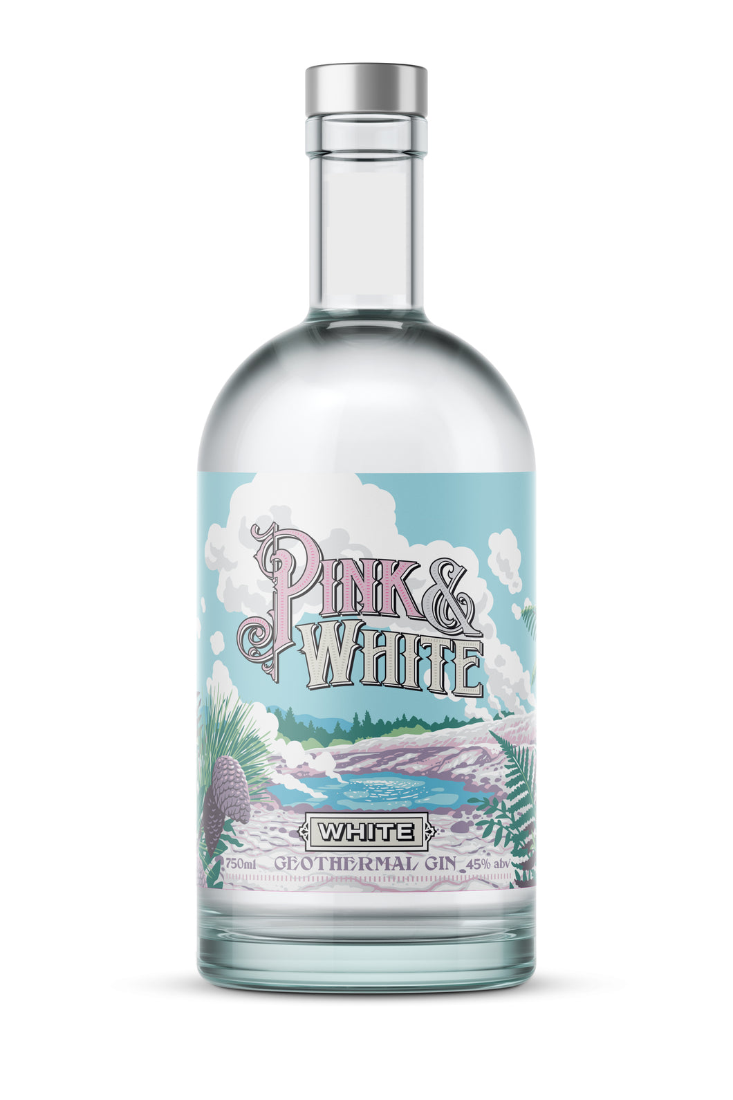 White Gin: London Dry 750ml 45%abv
